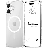 Babilden iPhone 16 Plus i&ccedil;in Kılıf Kamera Korumalı Magsafe Wireless Şarj &Ouml;zellikli Şeffaf Kılıf