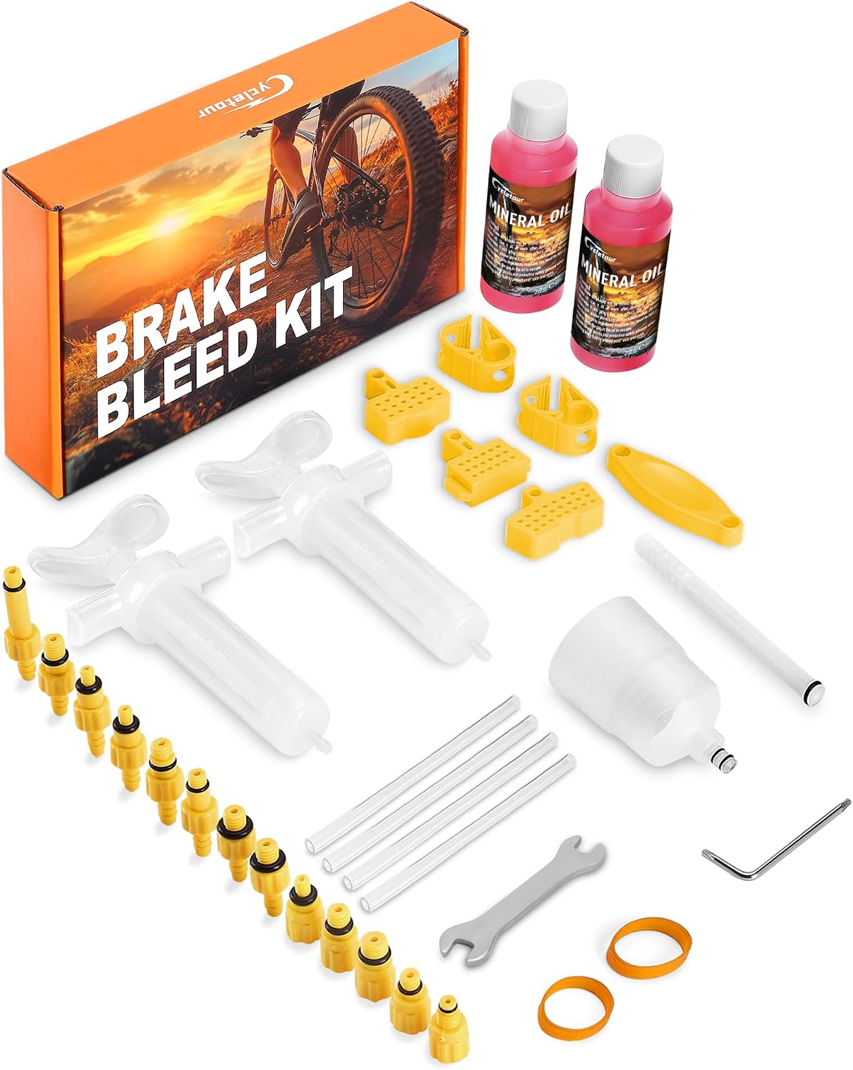 Prise en Main & Utilisation au Quotidien : cycletour Brake Bleed Kit for SHIMANO TEKTRO