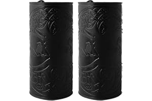 Forreen Armschutz Bogenschießen Kinder Erwachsene, 2 Stück Mittelalterliche Armschienen Handgefertigte Verstellbarer PU-Leder Wikinger Handgelenkschutz