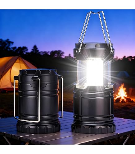 Lanterna antitempesta vintage, luce LED portatile ricaricabile, luce