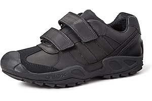 Geox J New Savage Boy B, Baskets Garçon