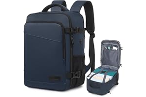 Yankony for Ryanair Cabin Bags 40x30x20 Underseat Cabin Bag, Travel Backpack Cabin Size Carry on Bag for Airplanes Multiple Pockets Comfort Backpack for Men