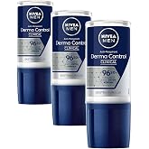 NIVEA MEN Erkek Roll on Deodorant Derma Control Clinical 50 ml,96 saat &uuml;st&uuml;n koruma,Anti-perspirant,C Vitamini,Ekstra Kuruluk