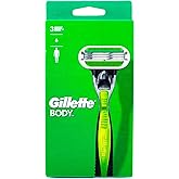 Gillette Body erkek tıraş makinesi, ıslak tıraş makinesi + 1 tıraş bı&ccedil;ağı, 3 kat bı&ccedil;ak ağzı ile