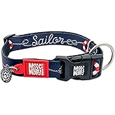 Max & Molly Urban Pets Original Serisi Akıllı K&uuml;nyeli K&ouml;pek Boyun Tasması (S, Denizci)