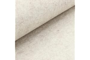 MERCERIA POUR TOI... Tessuto Pannolenci 25 cm altezza 180 cm Vari Colori Hobby Cucito Creativo Pupazzi Fai da Te Pannello Stoffa Tessuto decorazioni (3000 Sabbia melange)