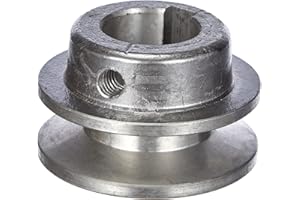 Fartools 117230 Poulie aluminium Diamètre 50 mm Alésage 24 mm