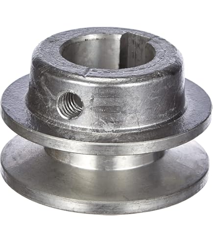 Hasaller Puleggia Per Cinghia A V In Ghisa - Doppia Scanalatura Per Motori E Utensili - Foto 8