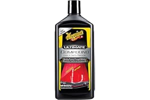 Meguiar's Ultimate Compound Colour & Clarity Restorer 450ml for Hand or Machine Polisher Application - G17216EU (Packaging may vary)