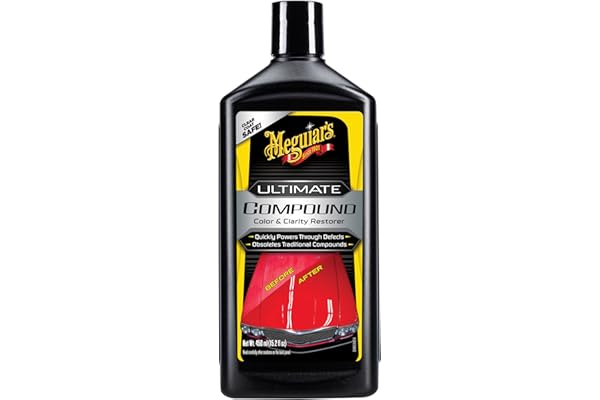 Meguiar’s Crème rénovateur carrosserie - Ultimate G17216EU, 15.2 oz (450 ML) Bouteille