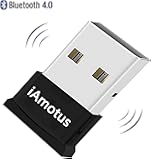 QueenDer Bluetooth Adapter, USB 4.0 Adapter EDR Chip Nano Dongle Empfänger Bluetooth Sender(Plug&Play)für Windows 10/8.1/8/7/Vista/XP,PC,Kopfhörer,Sprecher,Bluetooth Lautsprecher,Tastatur,Maus