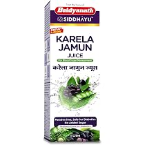 Buy Baidyanath Asli Ayurved Karela Jamun Juice Paraben Free With ...