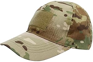 QHIU Taktisch Baseballmütze Camouflage Cap Militär Armee Hat Sonnenblende Kappe für Camping Paintball Jagd Camping Wandern Schießen Jungle Forest Sport im Freien Unisex