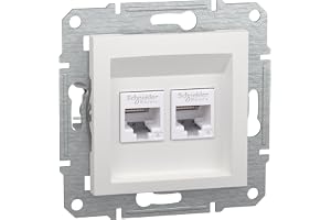 Schneider Electric Asfora nätverksuttag RJ45 kat.6, EPH4870121D