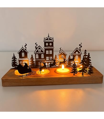 Kaarsenplateau magnetisch | 30 cm | Mat zwart | Incl kaarsenhoude