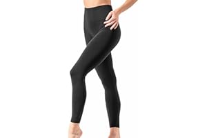 Risalti Leggins Mujer Vientre Plano Cubrientes - Leggings Mujer de Cintura Alta Contenitivos Elásticos Microfibra, Leggins Deportivos Mujer, Mallas Deporte Mujer Sin Costuras - Made in Italy
