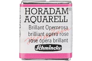 ‎SCHMINCKE Schmincke – HORADAM® AQUARELL - feinste Künstler-Aquarellfarben, 920 Brillant Opernrosa, 14 920 044, 1/2 Näpfchen