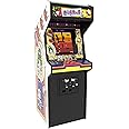 quarter arcades Numskull Dig Dug Collector's Edition Mini - 1/4 Scale Authentic Wooden Replica, Original ROM, Rechargeable Battery & 3W Speakers for Retro Enthusiasts