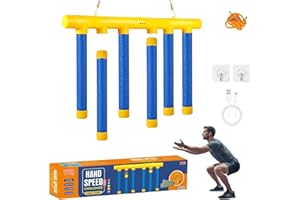 Reflex Drop Sticks Challenge, bâtons de chute, outil d'entraînement de réaction, bâtons de capture de vitesse réglables pour la coordination œil-main et le temps de réaction chez les adultes - 1