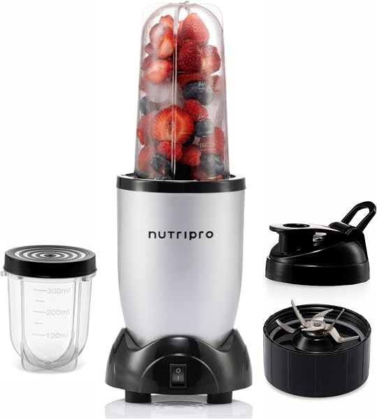 NutriPro Juicer Mixer Grinder - Smoothie Maker - 500 Watts (2 Jars & 1…