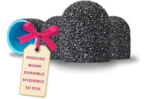 LALILL Cappucci Abrasivi LUX 13mm - Grana 120-50 pezzi- Capuchoni in Grafite per Fresa Unghie - Manicure, Pedicure, Podologia - Calli, Durezza, Cura Piedi