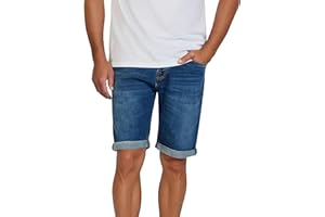 LTB Jeans Shorts Herren Stretch Kurz Slim Fit Corvin Kurze Hosen Bermuda Sommer Denim Einfarbig Blau Grau Schwarz S M L XL XXL 3XL 4XL 5XL