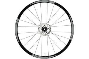 DualColorStampe Adesivi Cerchi Bici 26'' - 27,5'' - 28-29'' Pollici Ruota Bici MTB Bike Stickers Cerchi MTB B0006 (28-29'' Pollici, Grigio 74)