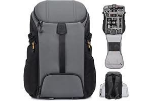 TARION Zaino Fotografico Impermeabile Grande Zaino per Fotocamera Professonal Antiurto per DSLR/SLR/Mirrorles