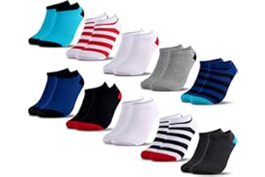 Occulto Jungen & Mädchen Sneaker Socken 10er Pack (Modell: Mikl)