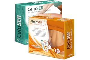 DENIPHARMA Pack Dúo Abdoser + Celuser | 32 sticks | Indicado para el Abdomen, Caderas y Piernas - 1 sobre al día