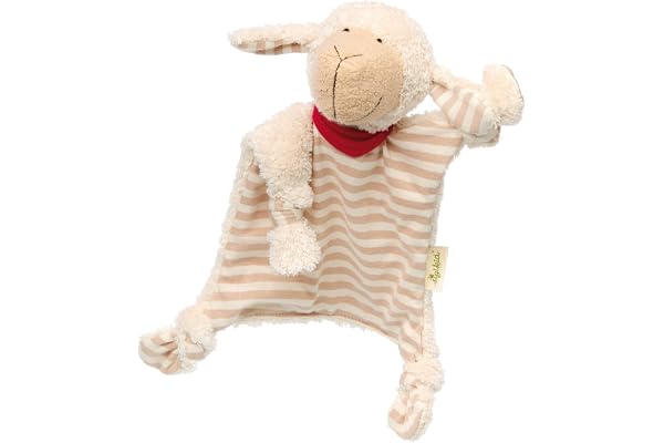 sigikid, Fille et Garçon, Doudou Chiffon Mouton, Green Collection, Vert, 38885
