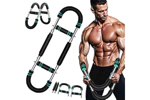 Twister Arm tränare – 20– 30– 40 kg justerbar U-formad handledstränare hemma bröstmuskler – biceps, triceps, rygg, underarm
