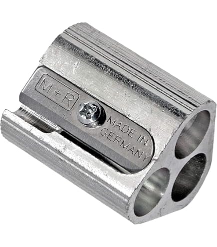 M+R 706021000 Taille-crayon Rond Double En Laiton