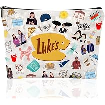 Gilmore Girls Kosmetiktasche – Luke’s Fan Design Mit Reißverschluss – 24x18 Cm – Perfektes Geschenk Für Frauen & Fans
