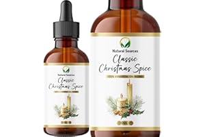NATURAL SOURCES Miscela classica di oli essenziali di spezie natalizie, grande 30 ml, ideale per diffusori per la casa, sapone e candele, cera, bruciatori, bombe da bagno, oli essenziali vegani e prodotti nel Regno
