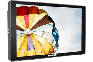 LILLIPUT Monitor de cámara 4K A11 de 10.1 Pulgadas con HDMI 4K y Entrada 3G-SDI y Salida de Bucle resolución Full HD de 1920 x 1200