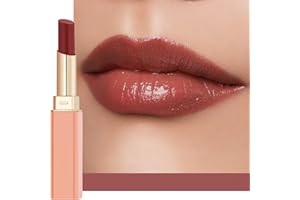 Oulac Rossetto Nutriente Terracotta - Nutri e Ammorbidisci le Labbra, Texture Idratante, Lip Care, Idrata e Rimpolpa le Labbra Secche, Vegan, 01 Grande Dame