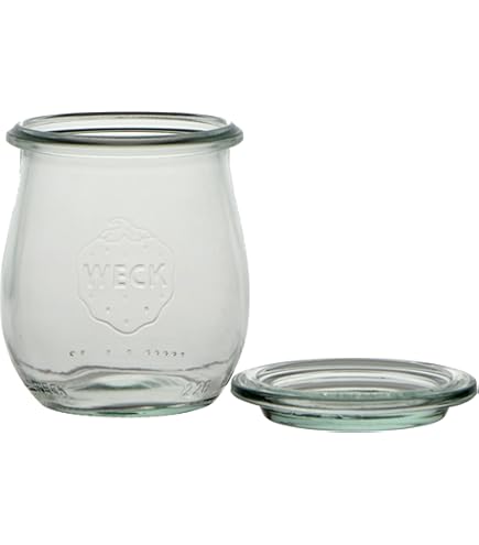 220 ml ronde glazen pot 'Aurora', opening: Deep-Twist-Off (DTO 66