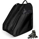 VGECEE Bag for Inline Skates Children's Scooter Bag for Girls Roller Skates Backpack for 4 Wheels and Helmet for Skates Helme