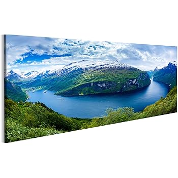 Bild Bilder Auf Leinwand Geiranger Fjord Schone Natur Norwegen