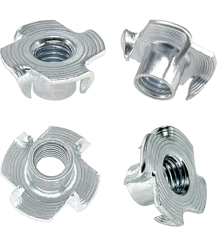 PATIKIL M6 T-Nuts – 40 Pcs Zinc Plated Steel, 4-Pronged Tee Blind Nut, 12mm Length – For Wood Furniture, Cabinetry & Climbing Holds Steel Blind Nut Threaded Inserts 40 Pack For Wood Furniture PATIKIL M6 T-Nuts – 40 Pcs Zinc Plated Steel, 4-Pronged Tee Blind Nut, 12mm Length – For Wood Furniture, Cabinetry & Climbing Holds Steel Blind Nut Threaded Inserts 40 Pack For Wood Furniture