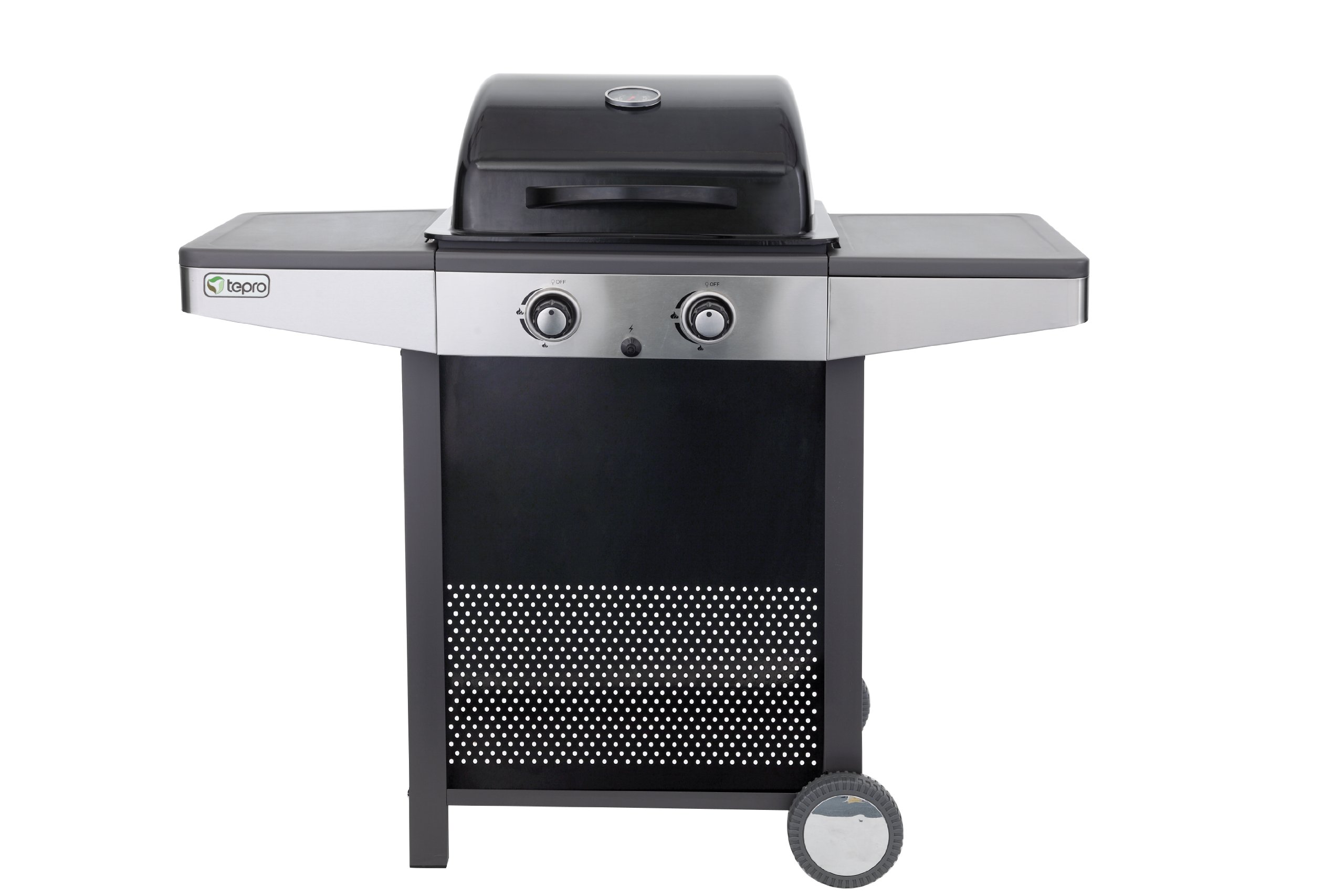 Tepro Gasgrill Mit 3 Edelstahl-Brennern - 12kW Leistung Für Perfektes Grillvergnügen