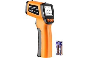 V·RESOURCING Infrared Thermometer,Non-contact Laser Digital Temperature Gun -50 to 420°C(-58 to 788°F), LCD Display with Backlight Infrared Thermometer for Laboratory,Kitchen,Factory Industry Use