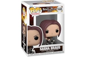 Funko Pop! Animation: Aot - Sasha Braus - Attack On Titan - Figura de Vinilo Coleccionable - Idea de Regalo- Mercancia Oficial - Juguetes para Niños y Adultos - Anime Fans