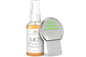 ISABELLA'S CLEARLY Clearly LICE, Powerful Lice Treatment Kit | Natural Oils Proven to Eliminate Lice, Nits | Non Toxic and No Harsh Chemicals | Remover and Repellent with Neem, Rosemary, Cedarwood with Free Nit Comb