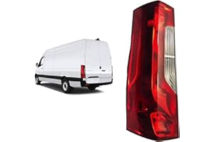 Aligoparts LEFT Rear Light Lens Lamp for Mercedes Sprinter W907 W910 (2019 Onwards) - Replaces 9108200000, 9108200100 (Left Rear Lens - Passenger Side)