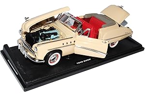 Motormax Buick Roadmaster Cabrio 1949 Beige 1/18 Model Car Model Car