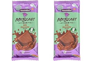 ‎FEASTABLES MrBeast’s Feastables Duopack - Zwei köstliche Schokoladentafeln in einem Briefkastenpaket (Duo (2x) Milk)