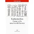 Come si fa una tesi di laurea