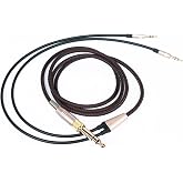 (&Ccedil;ift 3.5mm erkekle) - NEW NEOMUSICIA Yedek Kablo Hifiman HE4XX, HE-400i (Hem 3.5mm Fişli Son S&uuml;r&uuml;m) Kulaklıklar 3.5mm &amp; 6.35